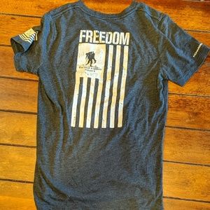 Patriotic flag shirt